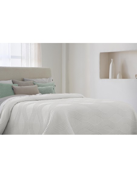 Colcha Pique Jacquard Fundeco Biset