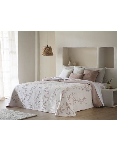 Colcha Pique Jacquard Reversible Fundeco Laisa