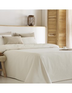 Colcha Pique Jacquard Fundeco Hoteles Lionel