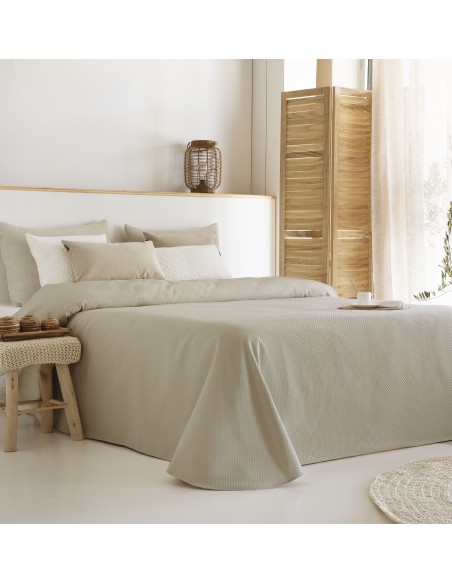 Colcha Pique Jacquard Fundeco Hoteles Lionel