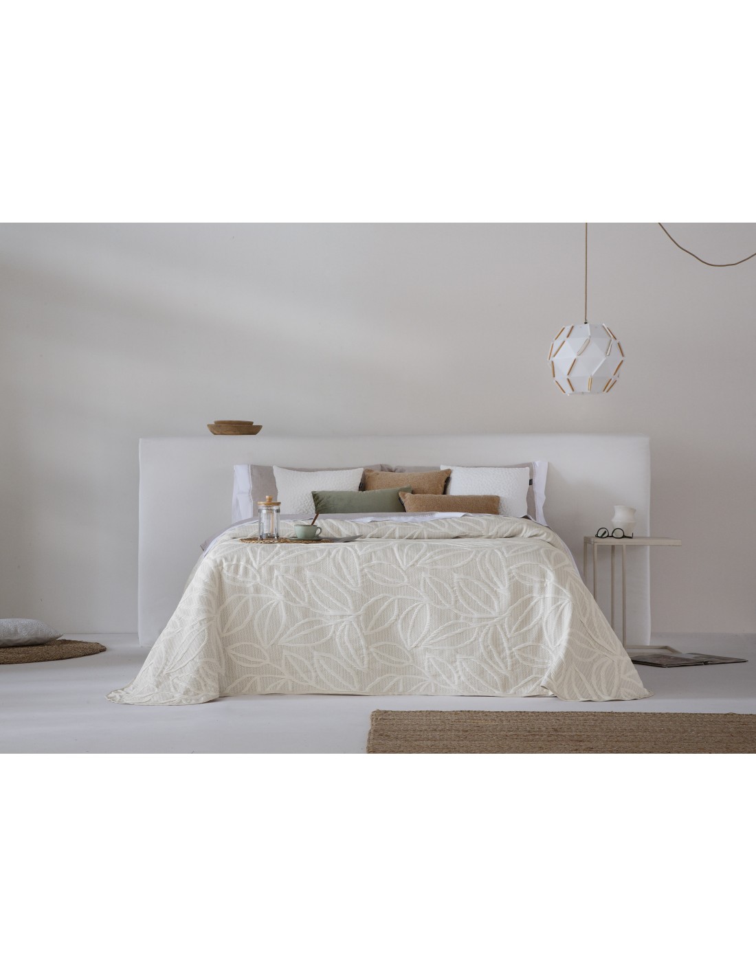 Colcha Pique Jacquard Fundeco Loreta