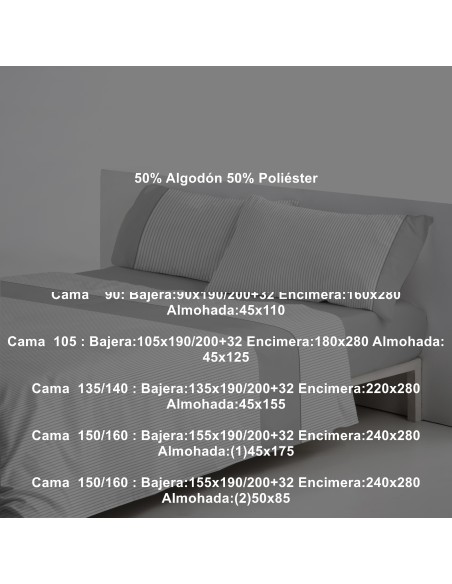 Juego Sábana Fundeco Belli