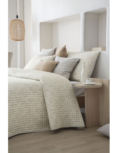 Colcha Bouti Fundeco Jacquard Reversible 150 Gramos Elody