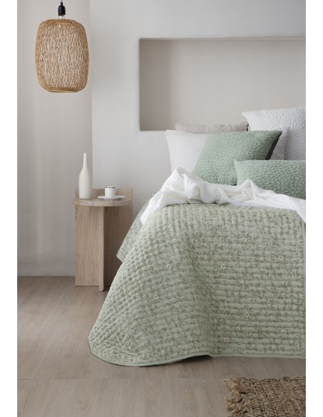 Colcha Bouti Fundeco Jacquard Reversible 150 Gramos Elody