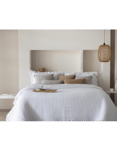 Colcha Bouti Fundeco Liso Reversible 150 Gramos Everly