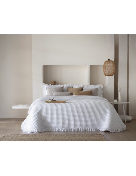 Colcha Bouti Fundeco Liso Reversible 150 Gramos Everly