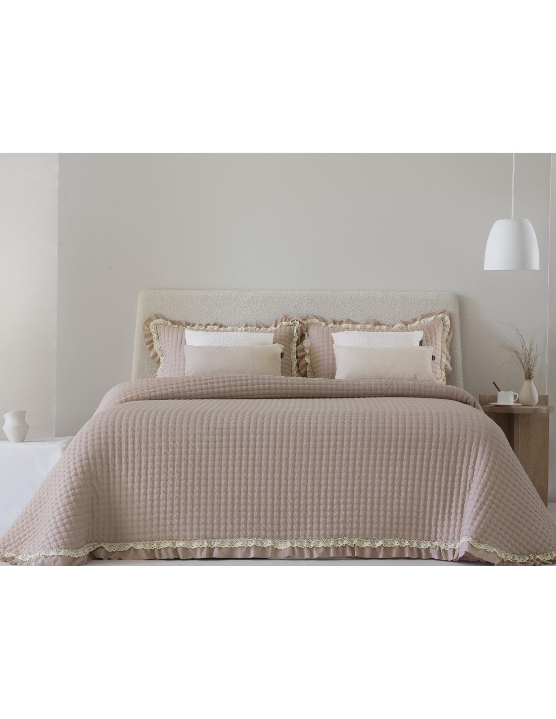 Colcha Bouti Fundeco Liso Reversible 150 Gramos Everly