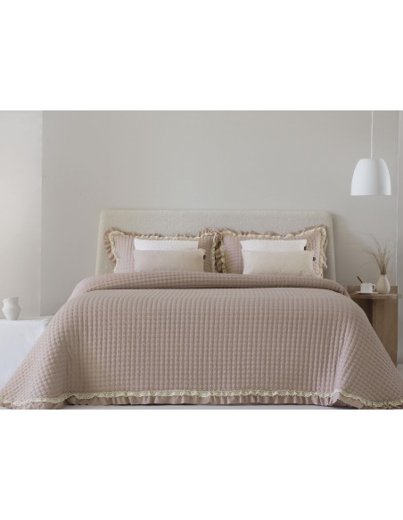 Colcha Bouti Fundeco Liso Reversible 150 Gramos Everly