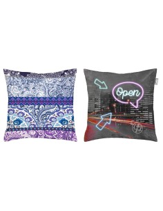 Pack Funda de Cojín con Cremallera NIGTH P.