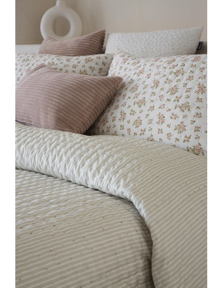Colcha Bouti Fundeco Jacquard Reversible 150 Gramos Niza