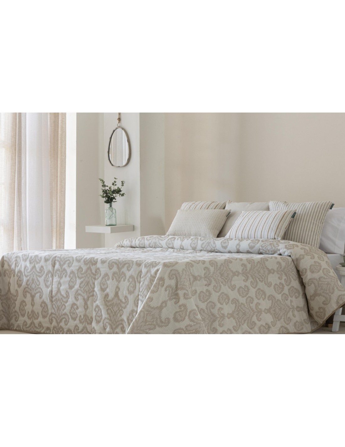 Colcha Bouti Jacquard 60 Gramos  India Confecciones Paula