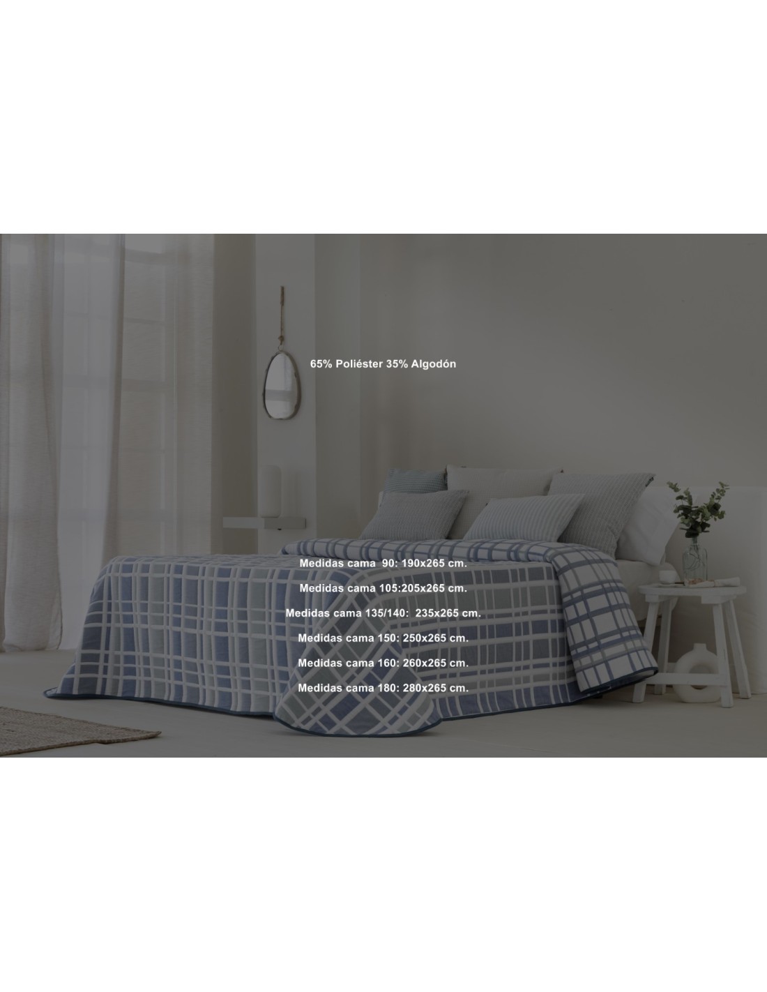 Colcha Reversible Patmos Confecciones Paula