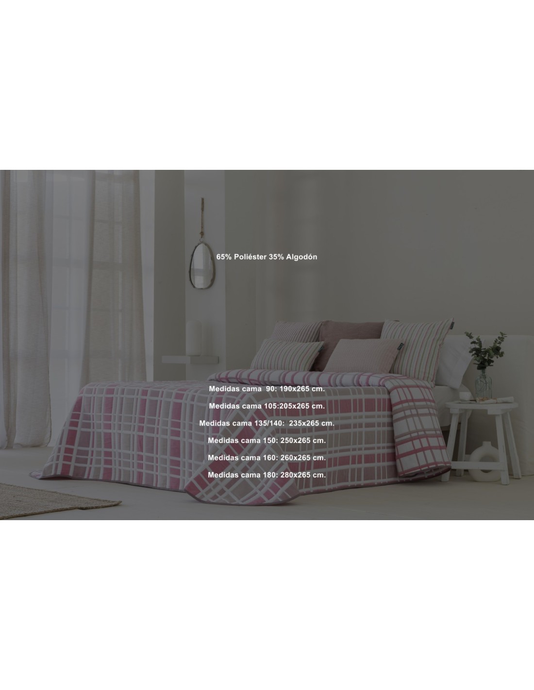 Colcha Reversible Patmos Confecciones Paula