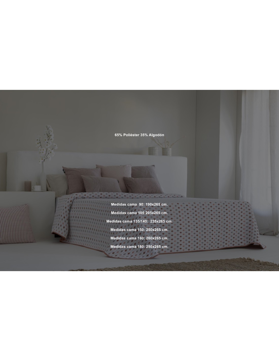 Colcha Reversible Teguise Confecciones Paula