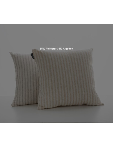 Funda Cojín Jacquard Lineas