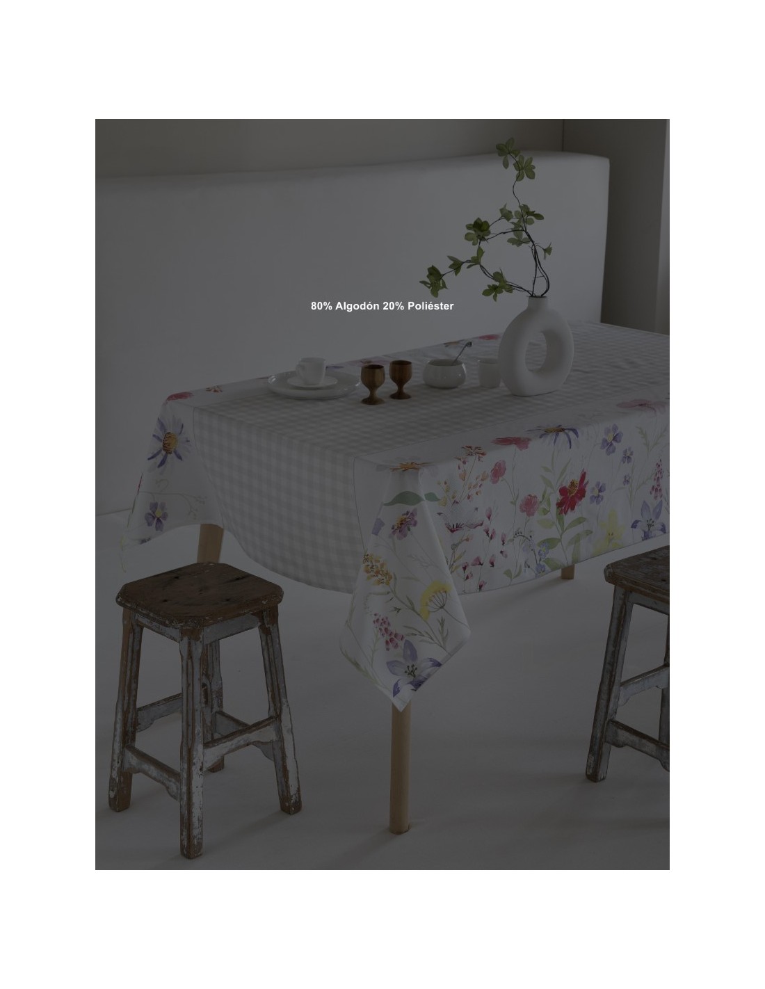 Mantel Antimanchas Jardin