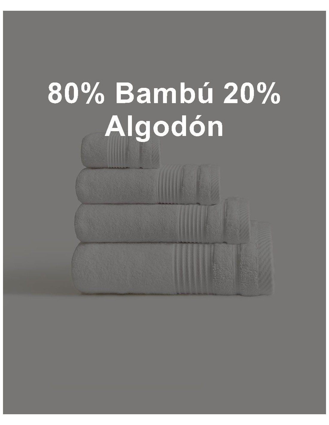 Toalla de Bambú 700 gramos | Suavidad