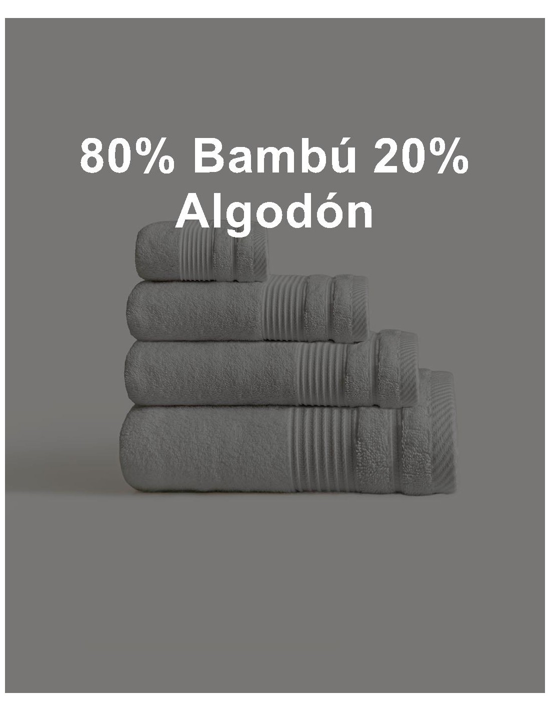 Toalla de Bambú 700 gramos | Suavidad
