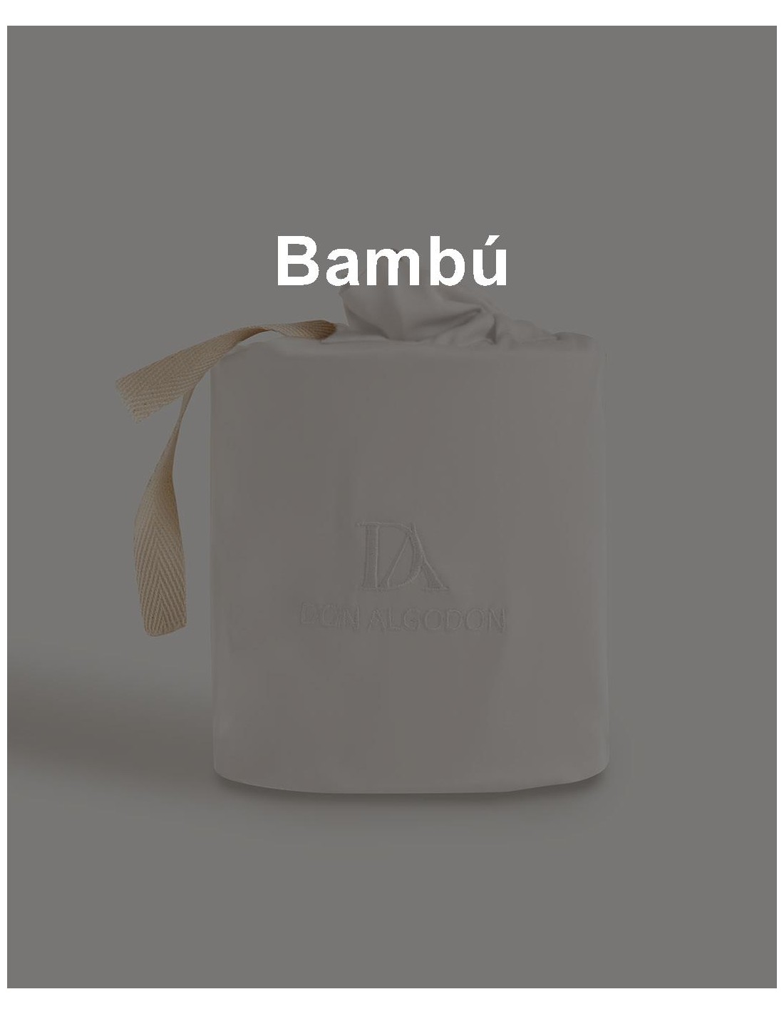 Almohada de Bambú 300 Hilos Premium | Suavidad Natural y Descanso Saludable