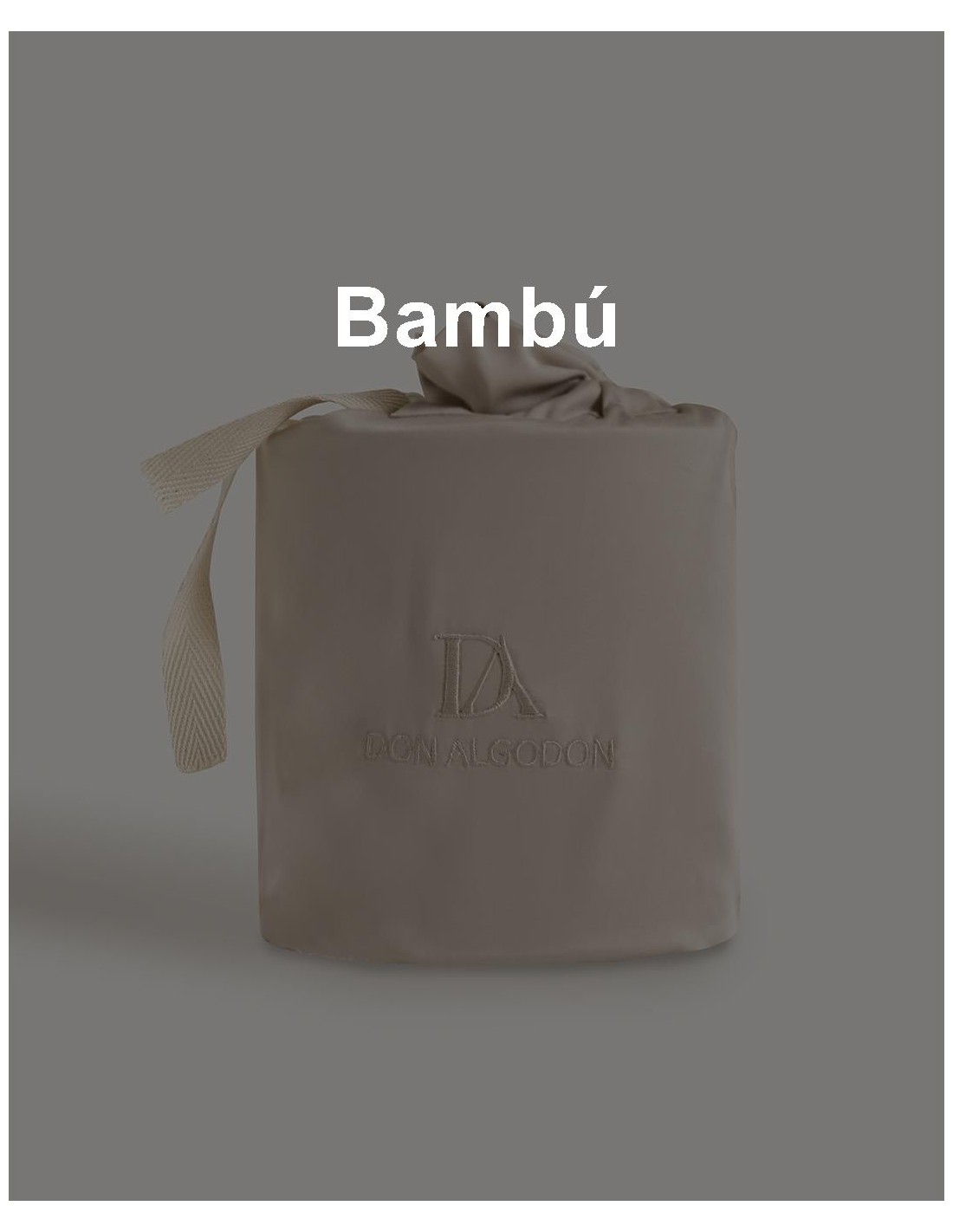 Almohada de Bambú 300 Hilos Premium | Suavidad Natural y Descanso Saludable