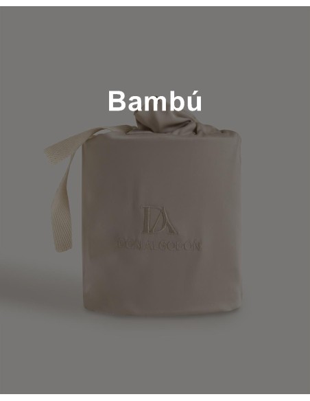 Almohada de Bambú 300 Hilos Premium | Suavidad Natural y Descanso Saludable