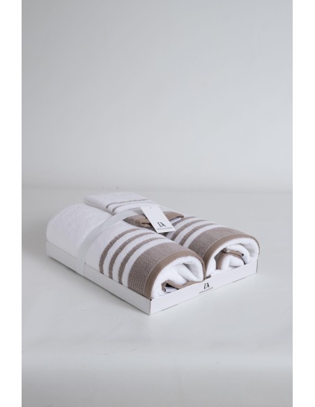 Set de Toallas Premium de 3 Piezas 550 Gramos para Baño | Sophie