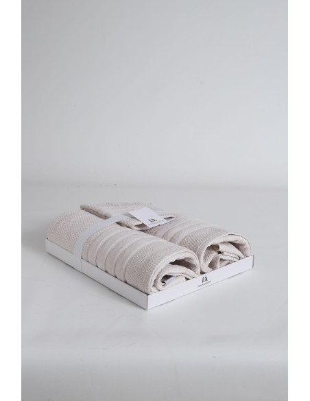 Set de Toallas Premium de 3 Piezas 550 Gramos para Baño | Juliet