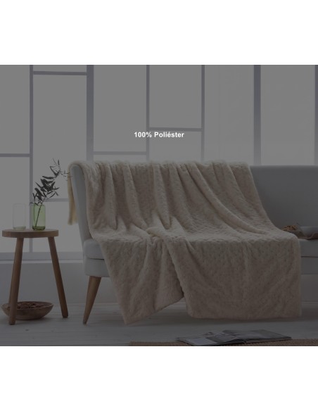 Mantas de sofá y plaids decorativos para sofá y cama |Leonard