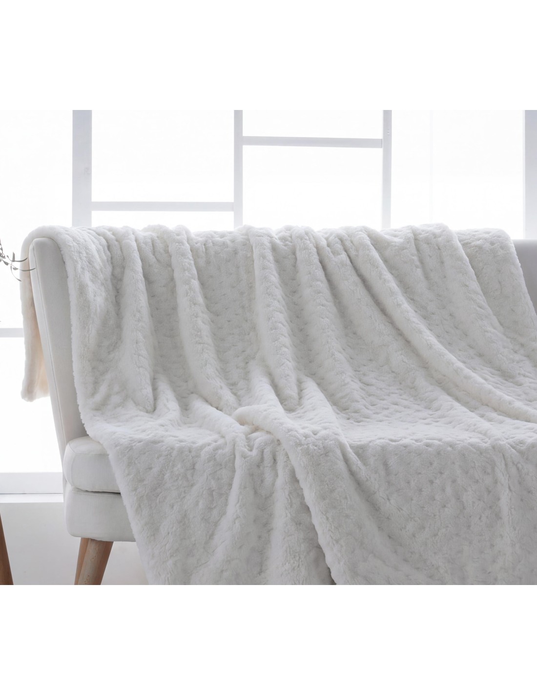 Mantas de sofá y plaids decorativos para sofá y cama |Leonard