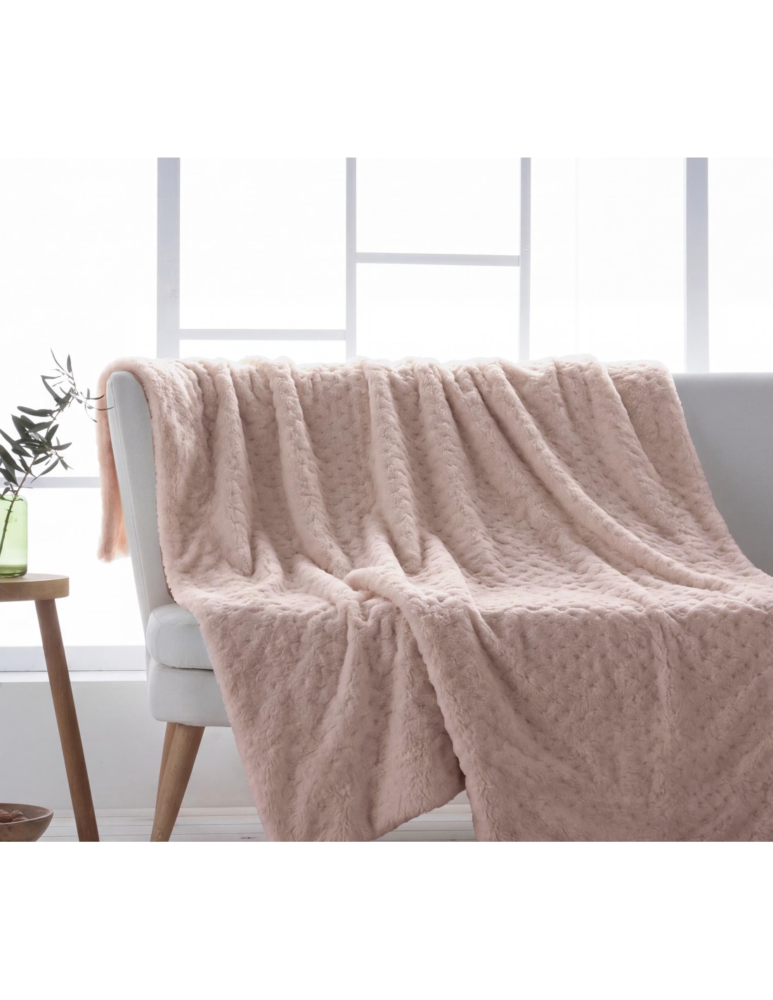 Mantas de sofá y plaids decorativos para sofá y cama |Leonard