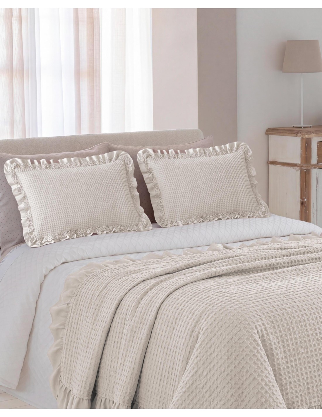 Mantas de sofá y plaids decorativos para sofá y cama |Kalinda