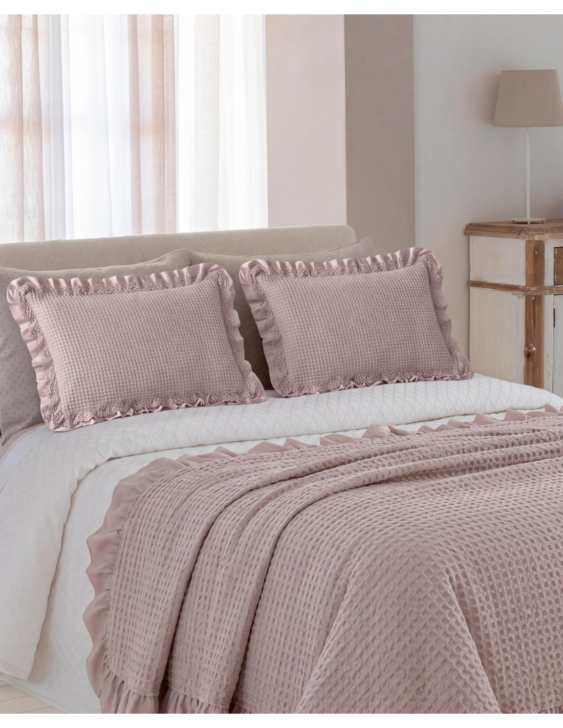 Mantas de sofá y plaids decorativos para sofá y cama |Kalinda