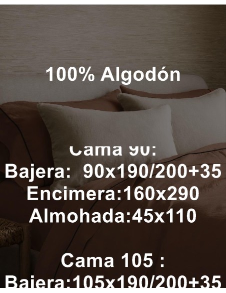 Juegos de Sábanas Lisas de Algodón de 200 Hilos Olimpia