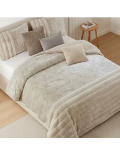 Edredón Sherpa Pierre Cardin Flor