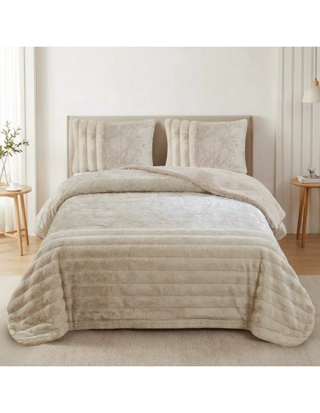 Edredón Sherpa Pierre Cardin Flor