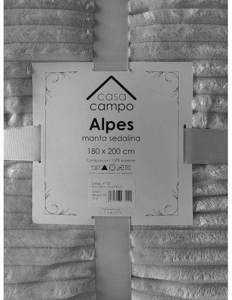 Plaid Sedalina 250 Gramos Alpes