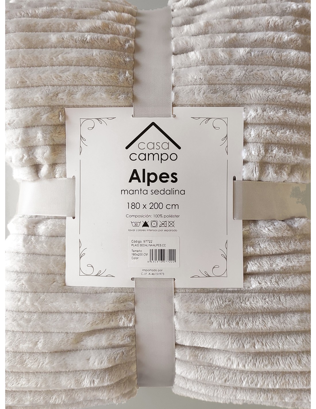 Plaid Sedalina 250 Gramos Alpes