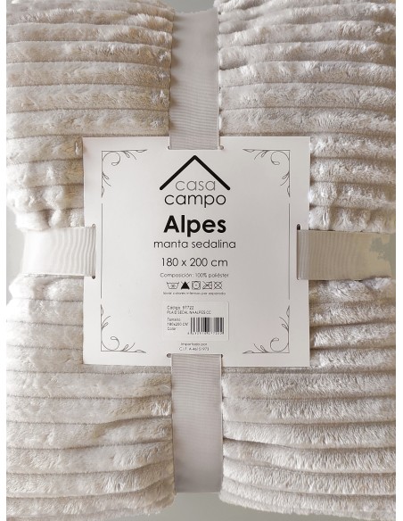 Plaid Sedalina 250 Gramos Alpes