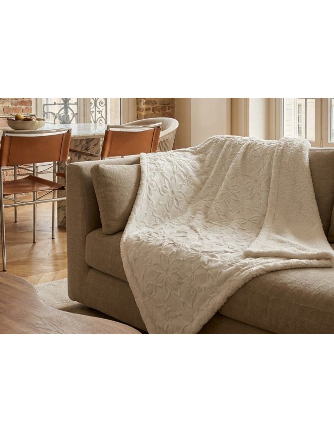 Plaid Sherpa Flor