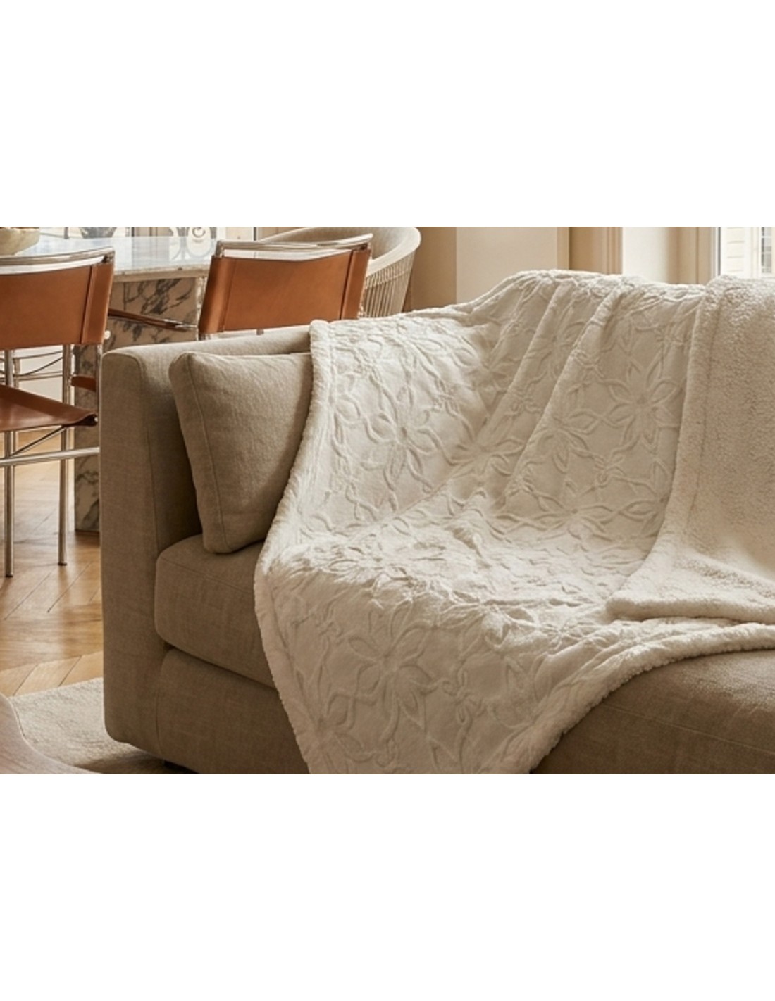 Plaid Sherpa Flor