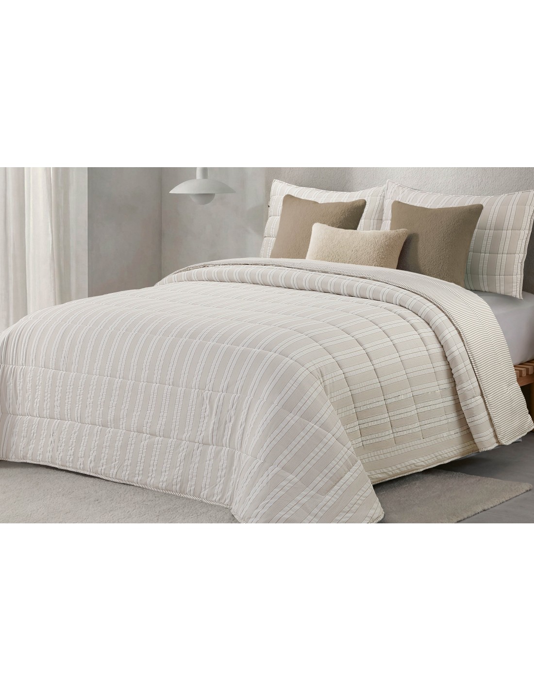 Edredón Bouti Jacquard Nila 200 Gramos Reversible Tacto Pluma