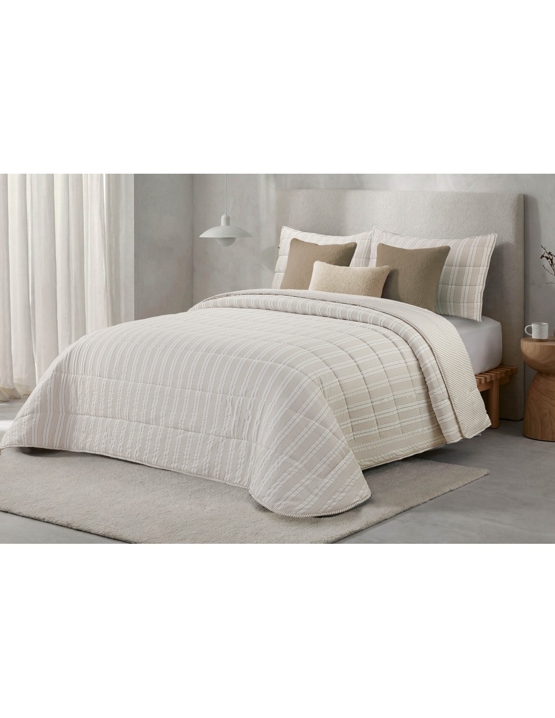 Edredón Bouti Jacquard Nila 200 Gramos Reversible Tacto Pluma