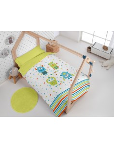 Duo funda nórdica + almohada Monster