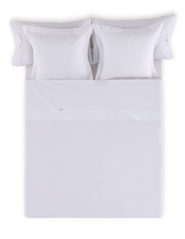 Sábana encimera COMBI LISOS. 100% algodón (144 hilos). Es-Tela