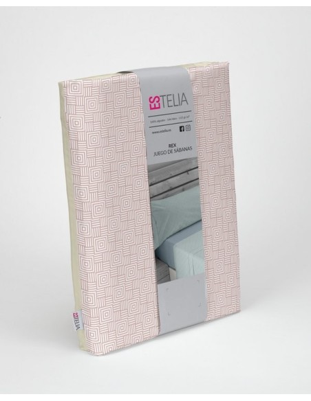 Juego sábanas estampadas Rex