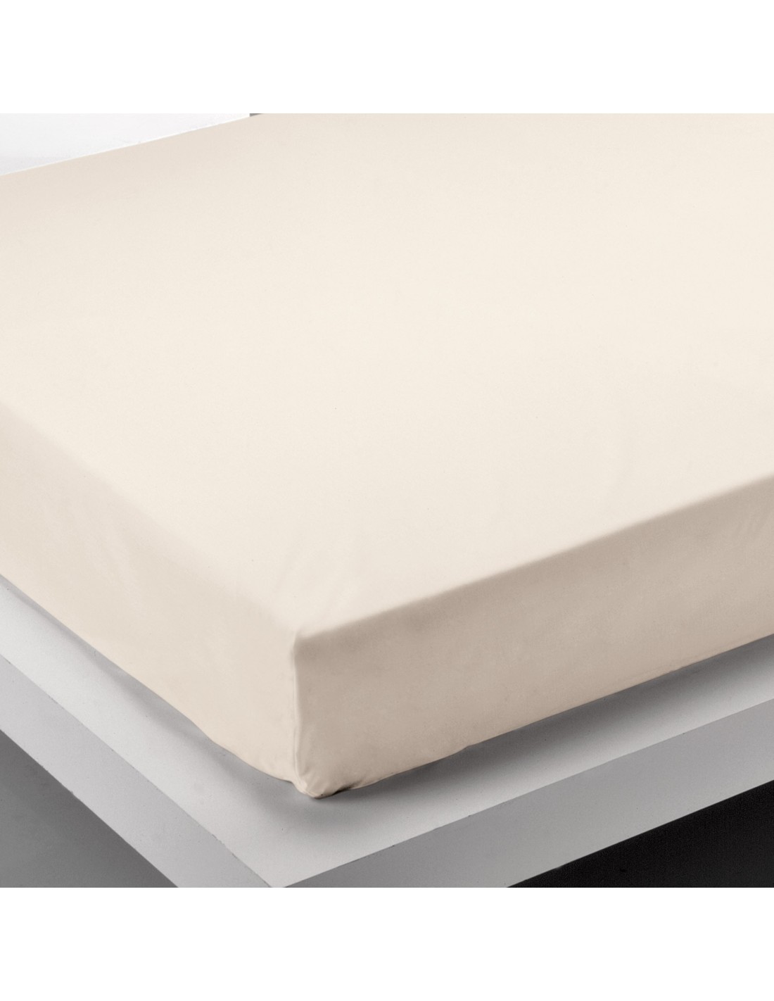 BAJERA LISA 50% POLIESTER 50% ALGODÓN (válida para largos 190/200 y altura 27 cm)