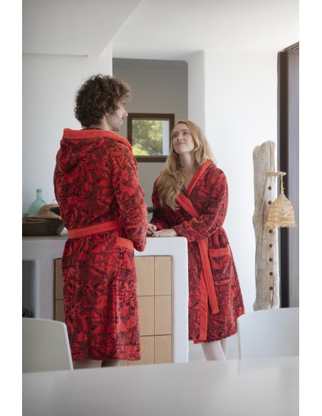 Albornoz Terciopelo Jacquard Warrior
